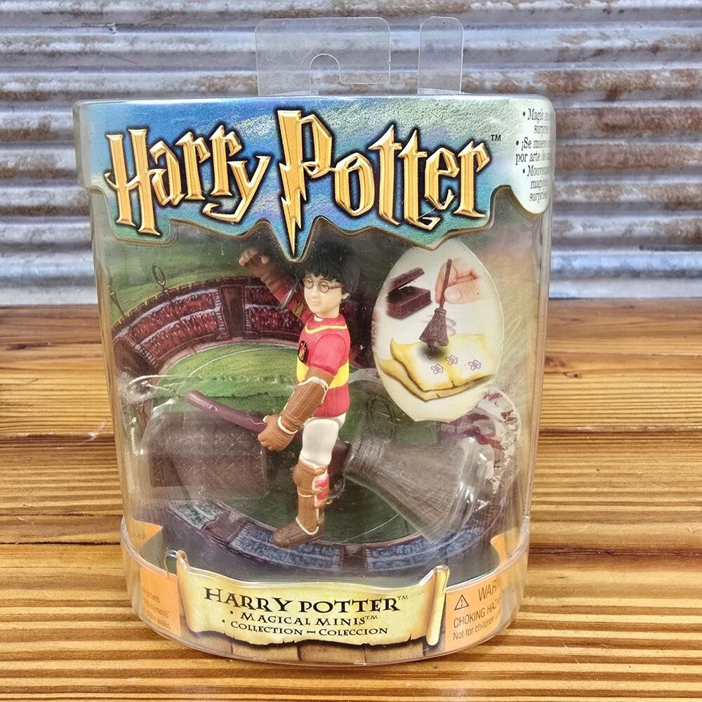 Vintage 2001 Mattel Harry Potter Magical Minis Quidditch 3.5" Action Figure